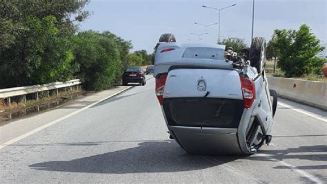 Yonca Kavşağı-Ercan ana yolunda kaza 1 tutuklu